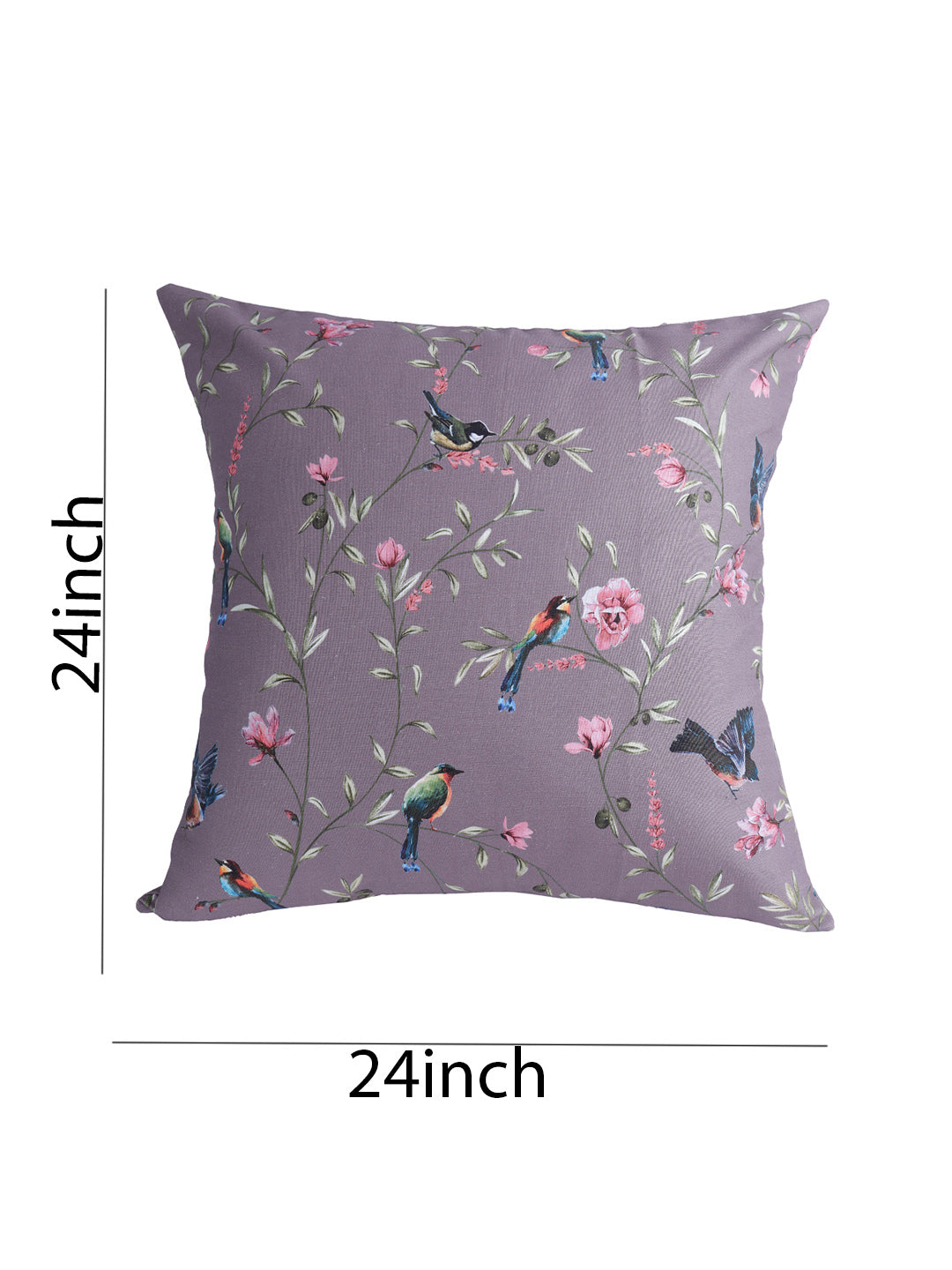 Vibgyor Cushion Cover Collection - Set of 2 - Robins - Brown