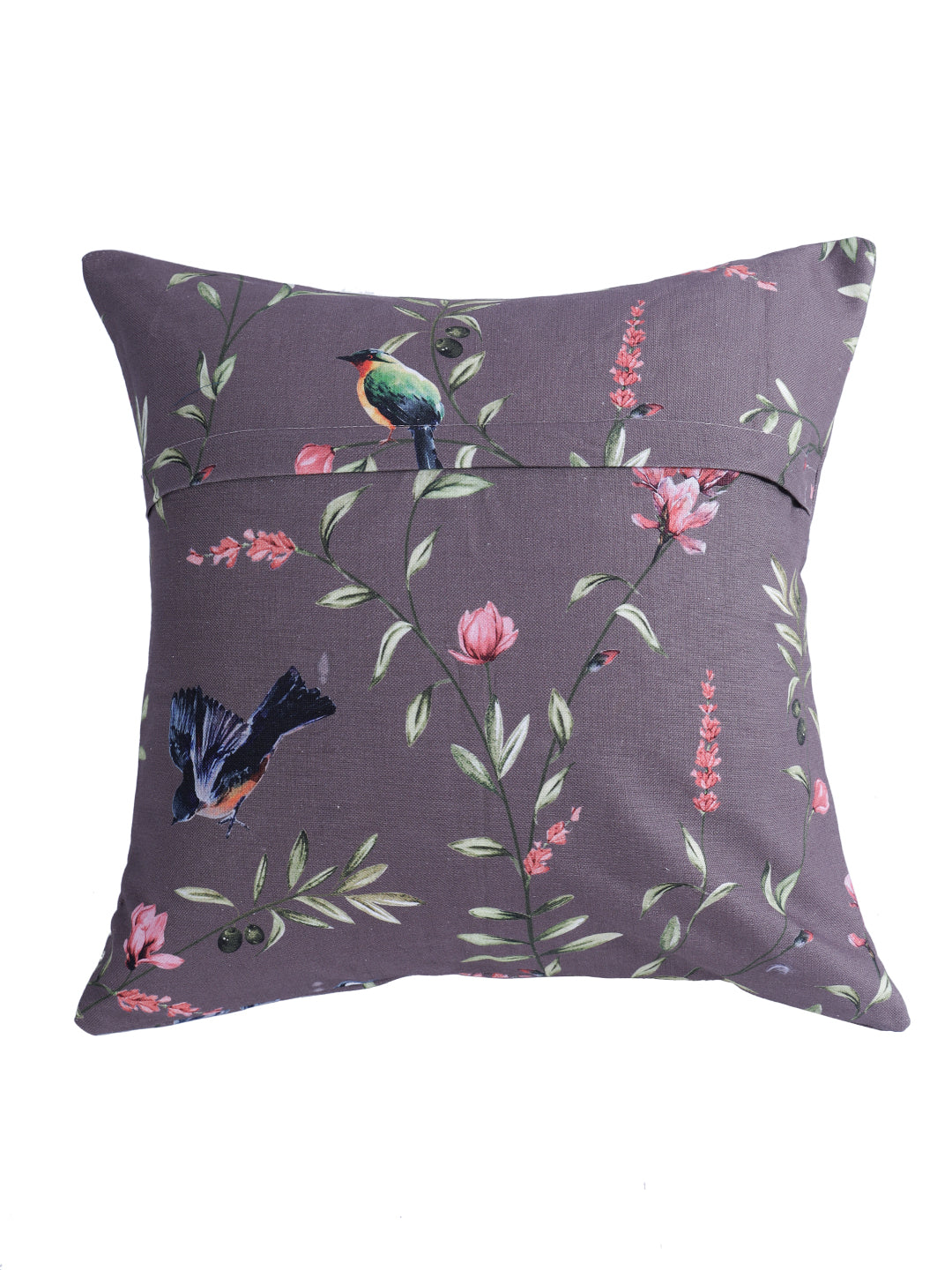 Vibgyor Cushion Cover Collection - Set of 2 - Robins - Brown