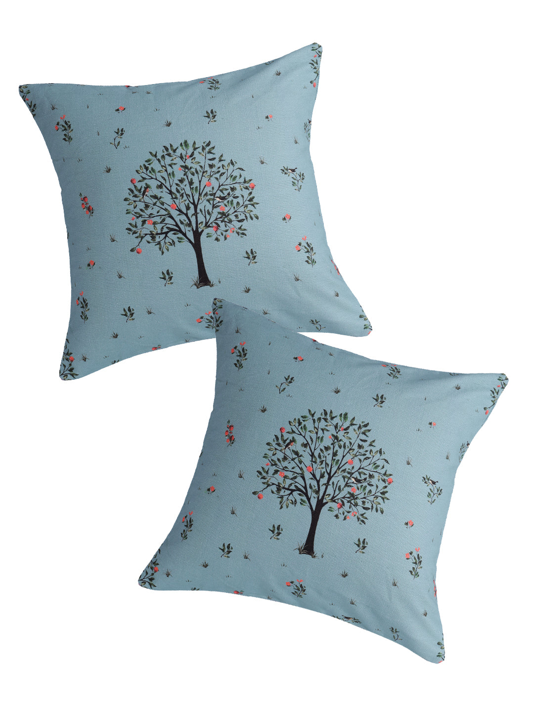 Vibgyor Cushion Cover Collection - Set of 2 - Tree if life - Green