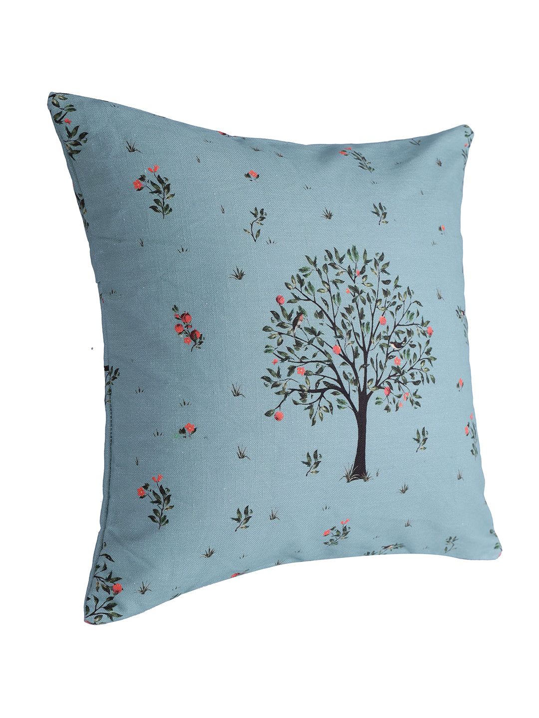 Vibgyor Cushion Cover Collection - Set of 2 - Tree of Life - Green