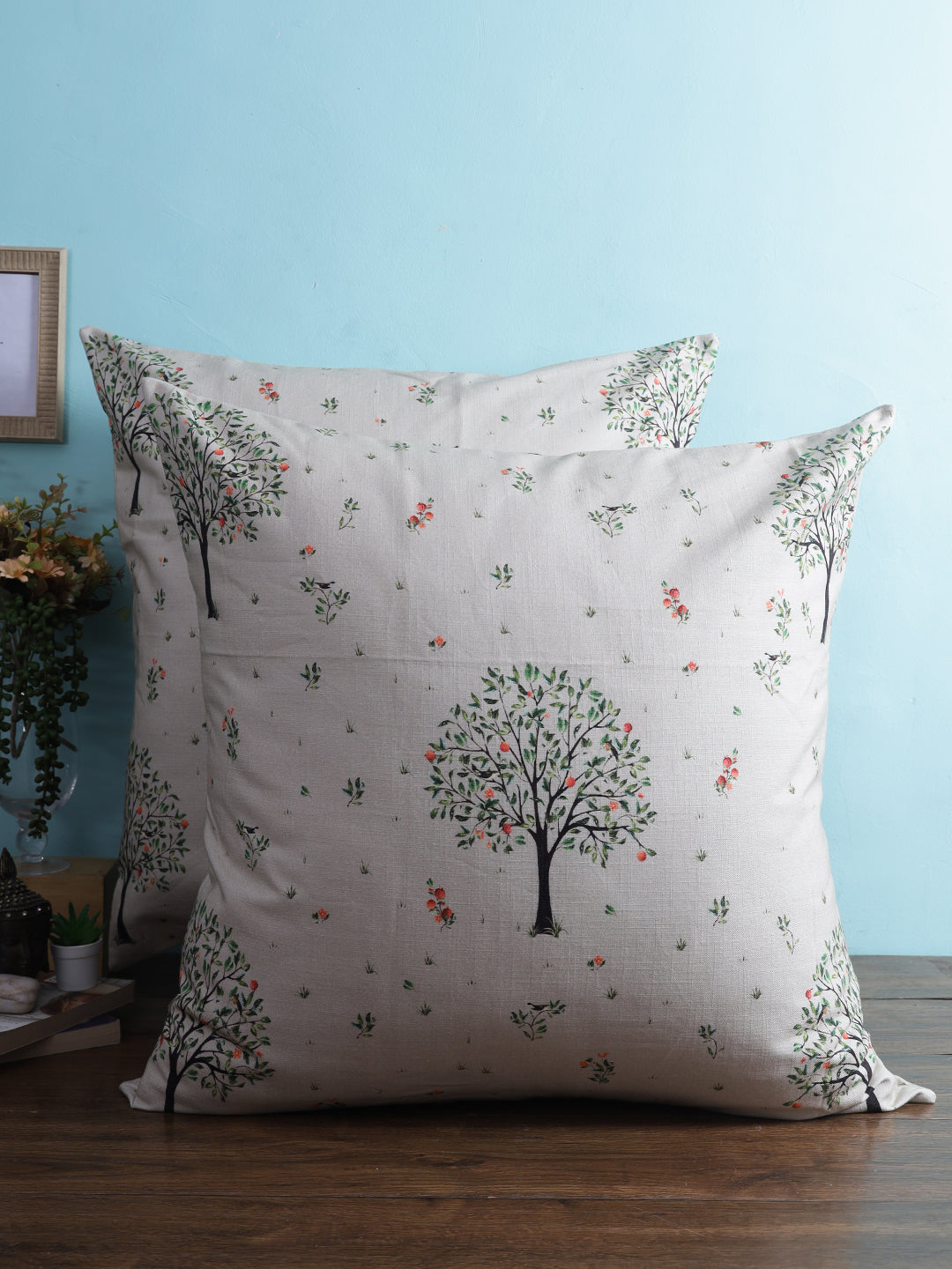 Vibgyor Cushion Cover Collection - Set of 2 - Tree of Life