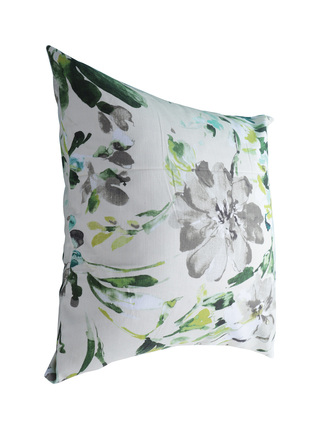 Vibgyor Cushion Cover Collection - Set of 2 - Aqua Flower