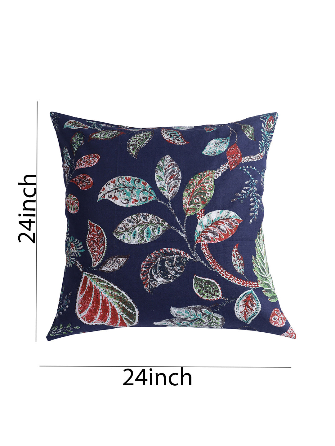 Vibgyor Cushion Cover Collection - Set of 2 - Dusky Leaf