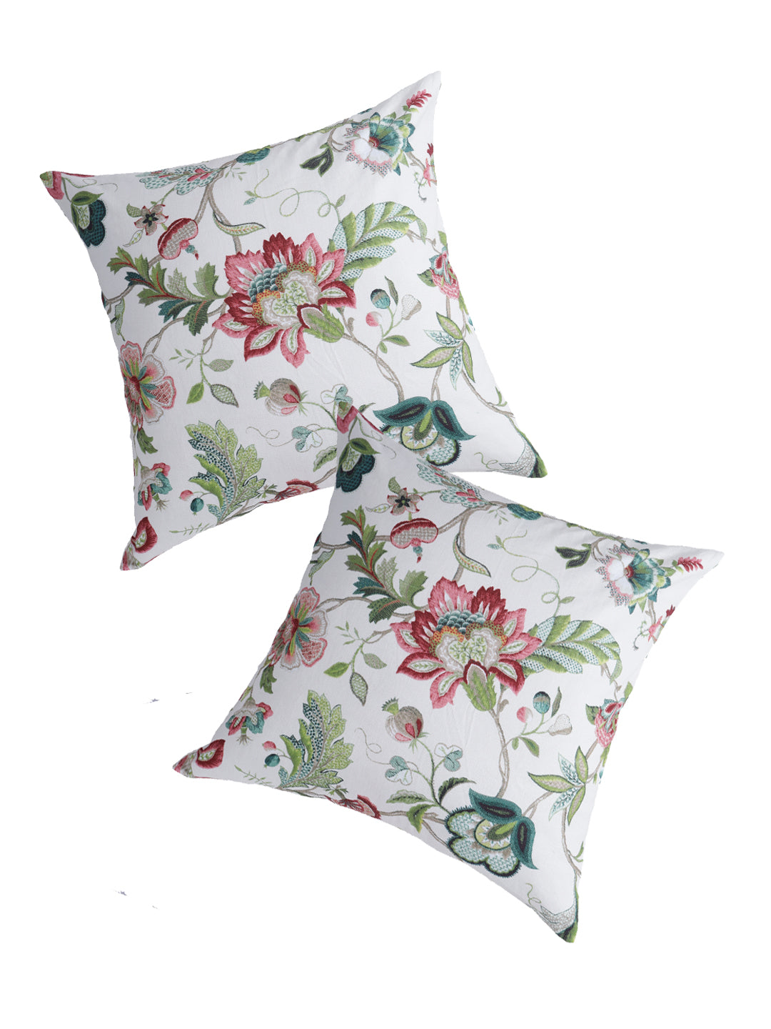 Vibgyor Cushion Cover Collection - Set of 2 -  Rose Vineyard