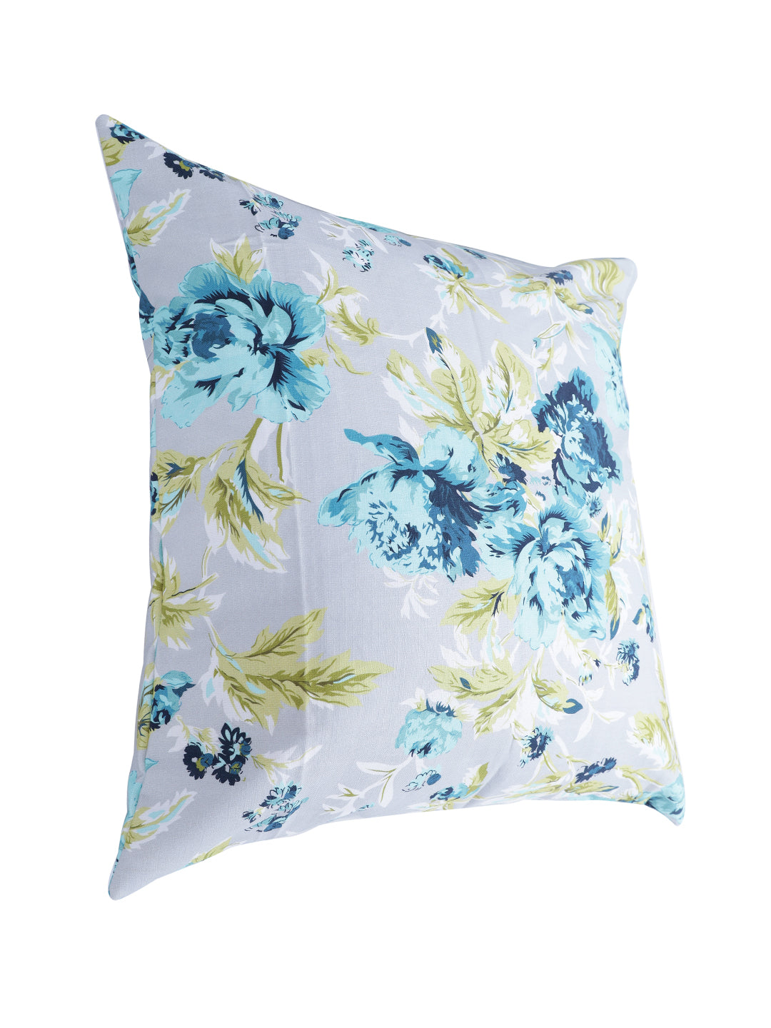 Vibgyor Cushion Cover Collection - Set of 2 - Teal Tulip