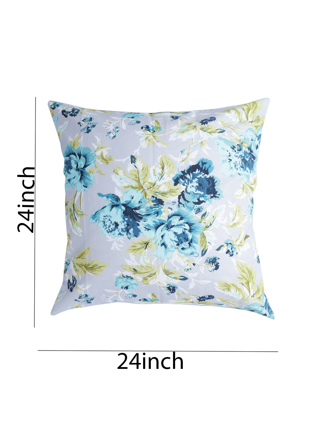 Vibgyor Cushion Cover Collection - Set of 2 - Teal Tulip